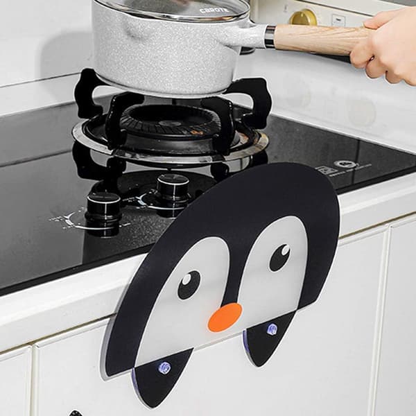 Kitchen Sink Splash Guard with Waterproof Suction Cups