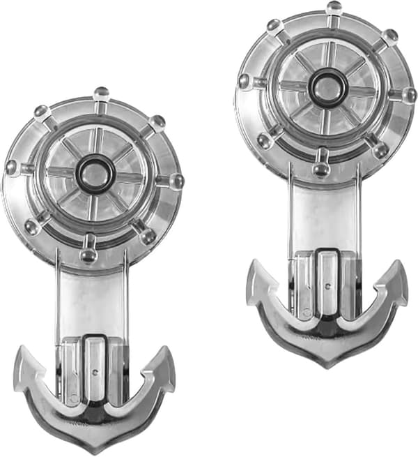 Suction Cup Hooks, 2-pack Suction Cups with Hooks, Extra Strong Suction Cups for Windows, Glass, Bathroom, Kitchen