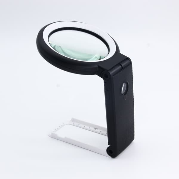 Handhållen LED-förstoringsglas, multifunktionell lupp