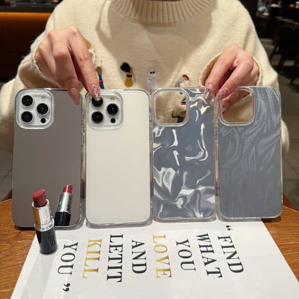 Compatible with Apple's Drop-Proof Feather Yarn + PC Protective Case, Durable Protective Cover White Background IP 11/6.1 2019 White Background IP 11/6.1 2019 Vit bakgrund IP 11/6.1 2019