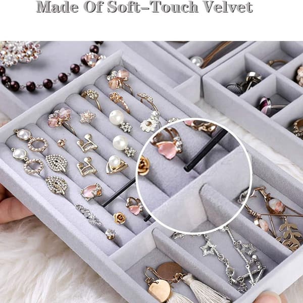 Stackable Jewelry Trays, Jewelry Storage Insert, Drawers KLB