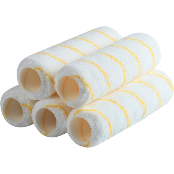 Paint Roller Covers, 9 Inch Roller Covers, 5-Pack, Paint Roller Sleeves, Paint Roller Brush Naps, Roller Nap