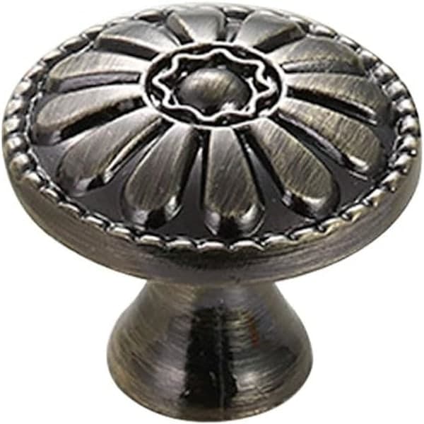 Skabsknop Vintage Skuffehåndtag Zinklegering (Bronzefarve)
