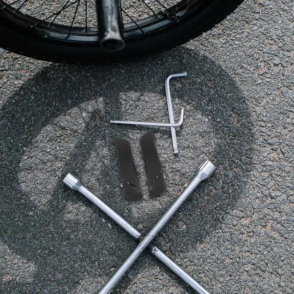2 par aluminiumslegering styr-ender til mountainbike, skridsikre ergonomiske styr-end greb