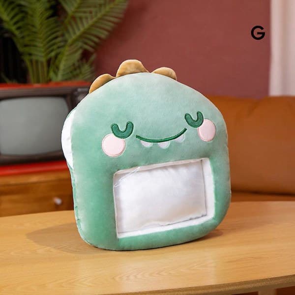 Winter Visual Hand Warmer Cushion Cute Cartoon Plush Toys Multifunctional Soft Stuffed Pillow for Home