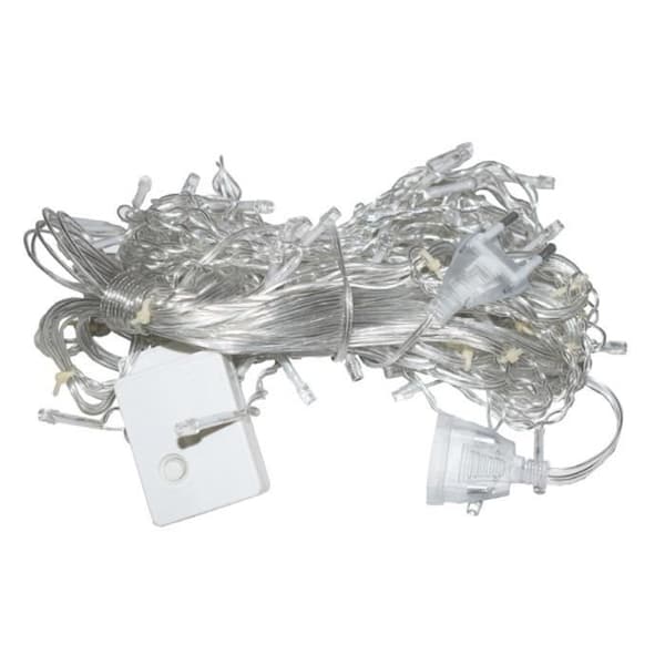 Istappsslynge - Blu-ray - 216 lamper - 36 dråper - 8 moduser - 220V 5m - for hjem, hage, bar, fest