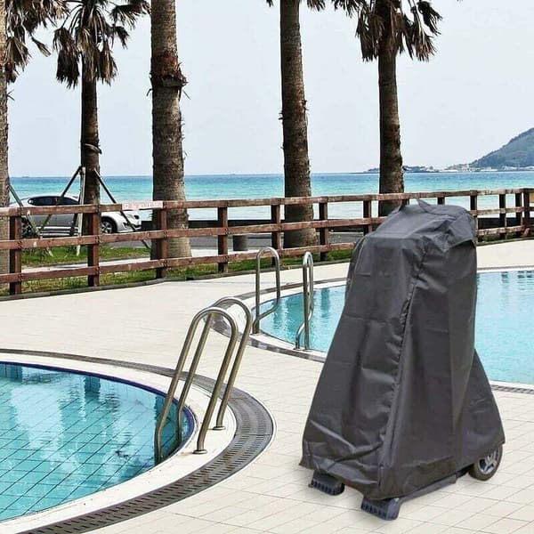 Protective Cover for Pool Cleaner, Dolphin Robotic Cover with Handle and Drawstring