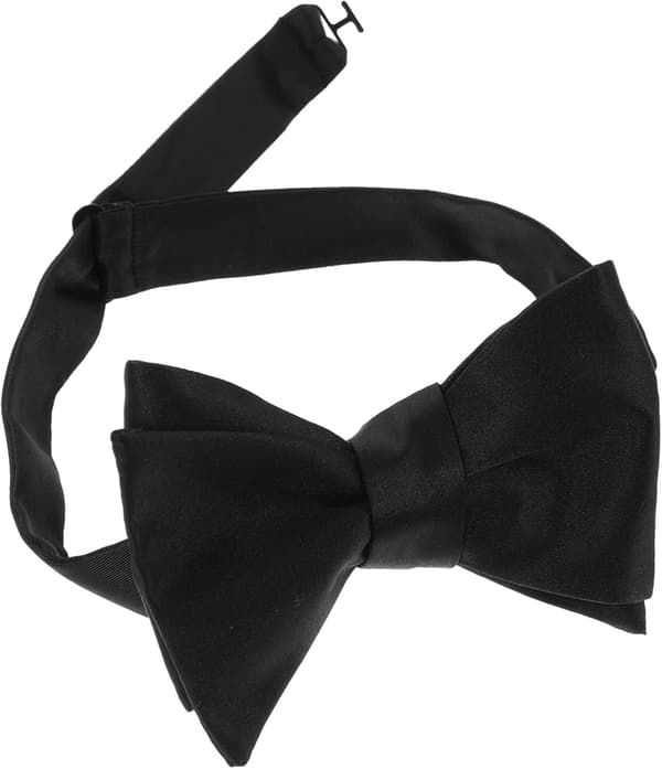 Business Bow Ties Men Classic Self-Tie Bow Ties Solid Color Formal Accessory for Weddings and Business Events