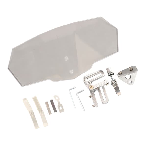 Motorcycle Clear Windshield High Clarity Impact Resistant Universal Windshield for Motorcycles Transparent
