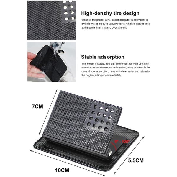 Magic Multifunctional Car Dashboard Mobile Phone Holder Silicone Non-slip Mat GPS Navigator Interior Mount