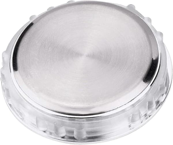 1-1/2 tum (37 mm) Rund Quartz Klockinsats med Romerska Siffror Passar 35 mm Diameter Hål (Silverram)