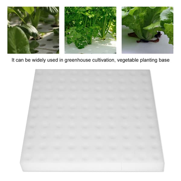 100 pcs Hydroponic Sponge Planting Tools Square Seedling Sponges for Greenhouse