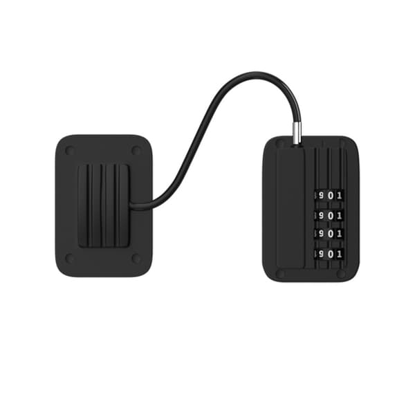 (Vit) 2-pack Barnsäkerhetslås med Kombination, Fönsterbegränsare, Barnlåda, Säkerhetslås