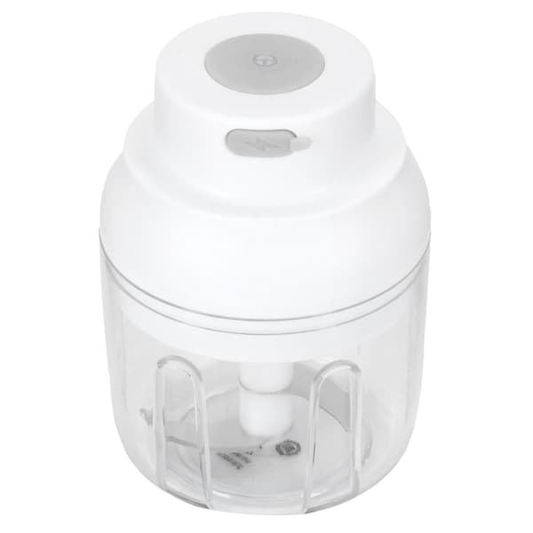 Mini Vegetable Chopper 250ml Electric Garlic Press Crusher Grater Kitchen Accessory White