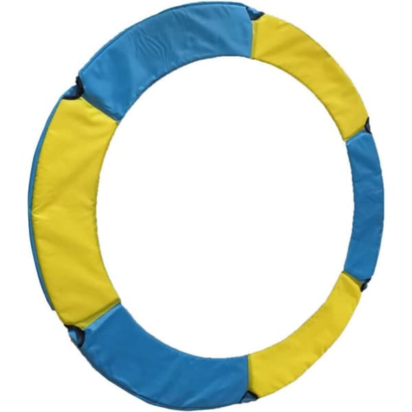 Trampoline Spring Cover Replacement Mat for Trampoline Yellow and Blue Mixed Colors 1.4 m