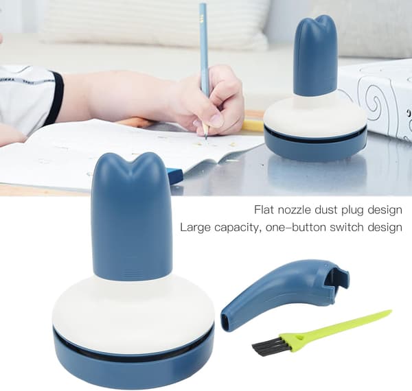 1 pc Mini Vacuum Cleaner, 360° Rising Strong Suction Desktop