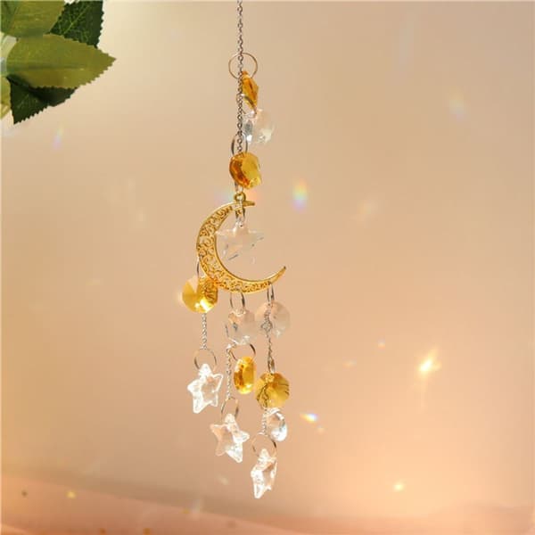 Indoor Hanging Crystal Chandelier 2-Piece Car Pendant