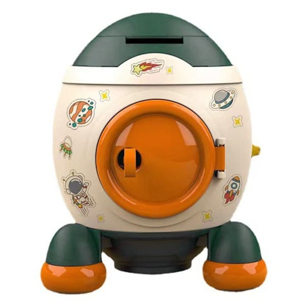 Interactive Space-Themed Claw Machine for Kids, High-Quality Rocket Design, Perfect Birthday Gift, Large Size with Increased Storage and