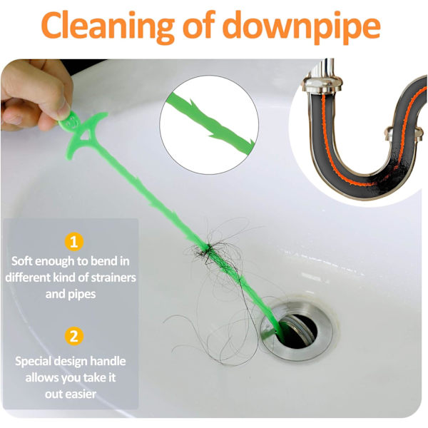 Snake Hair Cleaning Tool