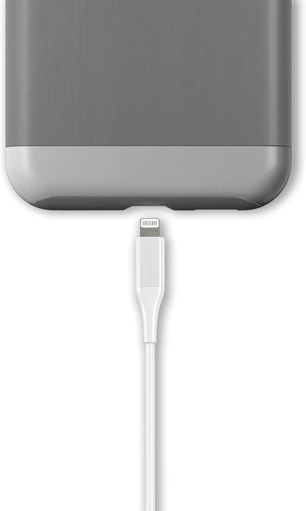 Ladekabel, ABS USB-A til Lightning, MFi-sertifisert, for Apple i