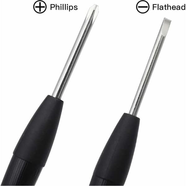 Sæt med 11 mini Phillips-skruetrækkere med magnetisk spids til ure, briller, smykker, computere, bærbare computere og præcisionselektronik