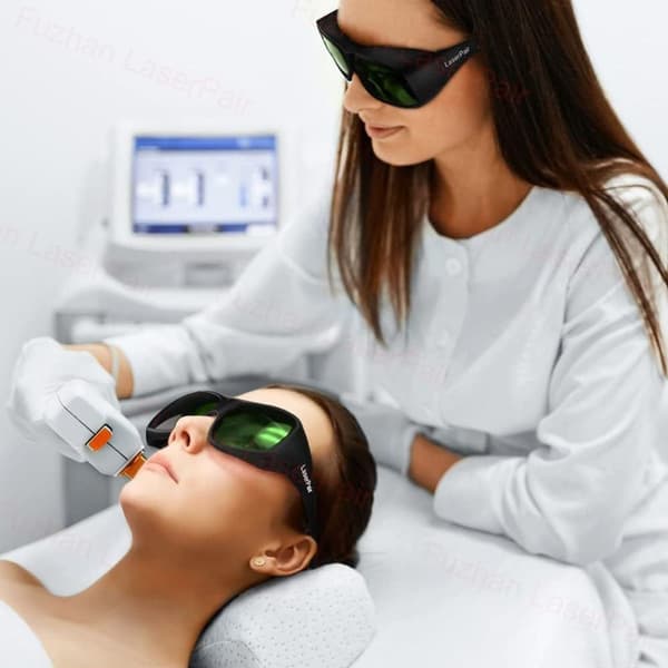 IPL-skyddsglasögon 200 - 1400 Nm laserskyddsglasögon UV-skydd KLB