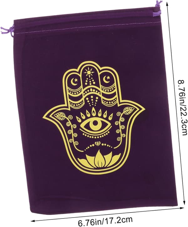 Velvet Drawstring Pouch for Jewelry Storage Small Decorative Drawstring Bag