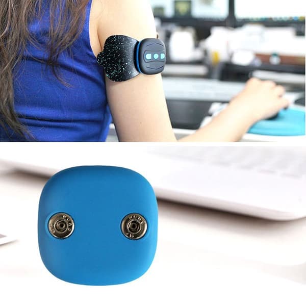 Mini cervikal massager, bärbar elektrisk trådlös tens-maskin