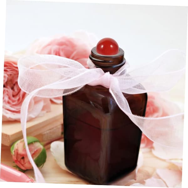 50 stk. natursteinsperler, perle, eterisk oljeflaske, DIY smykketilbehør