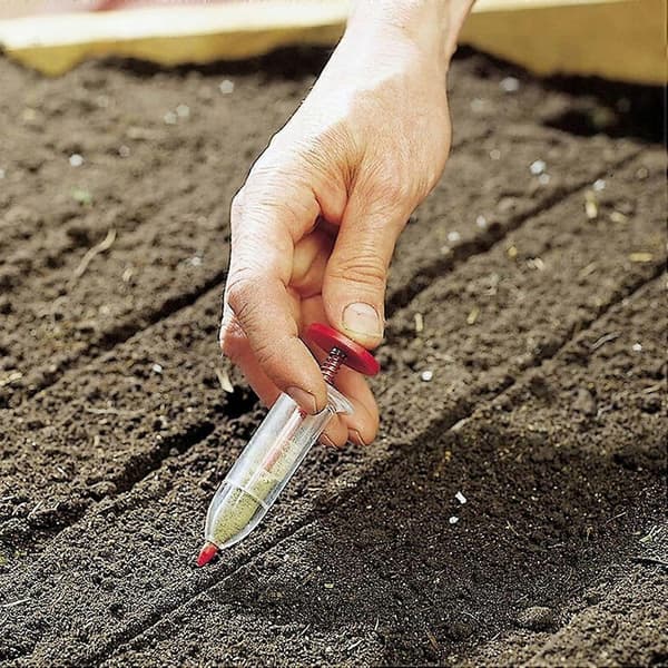 Super Seeder, 2 stk frødispenser, mini havehåndværktøj, Seedmaster mini såmaskine til havefrøsåning
