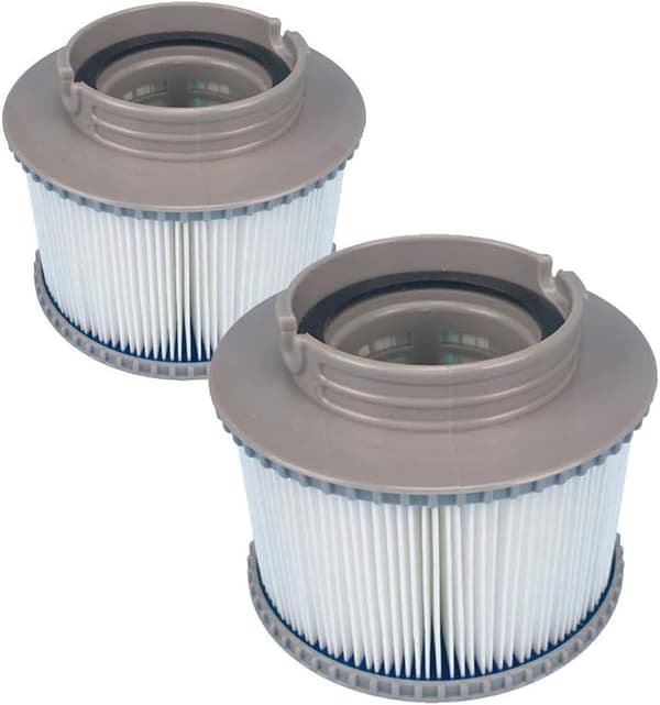 Sett med 2 erstatningsfiltre for Mspa Fd2089, filterpatron for