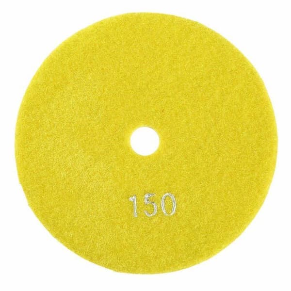 125 mm 5 \" Diamantslibepolerskive til Granit Marmor Beton Sten (150)