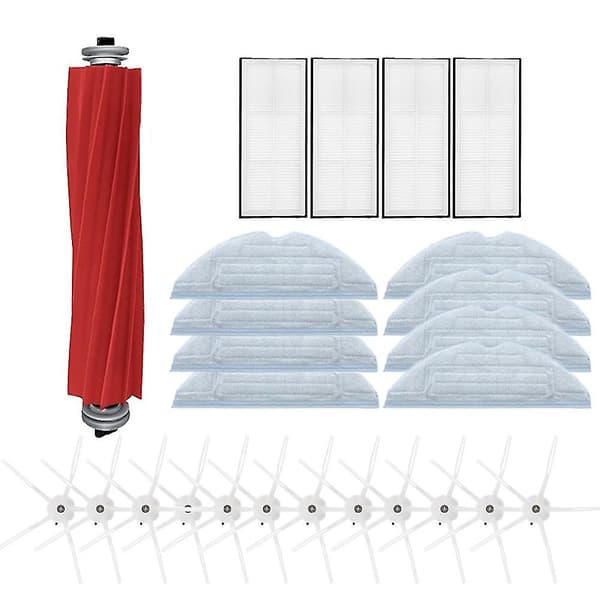 Hepa Filter Moppeklude Sidebørste Til Xiaomi Roborock G10/t7splus