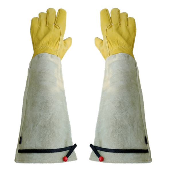 1 par havehandsker - XL (guld)