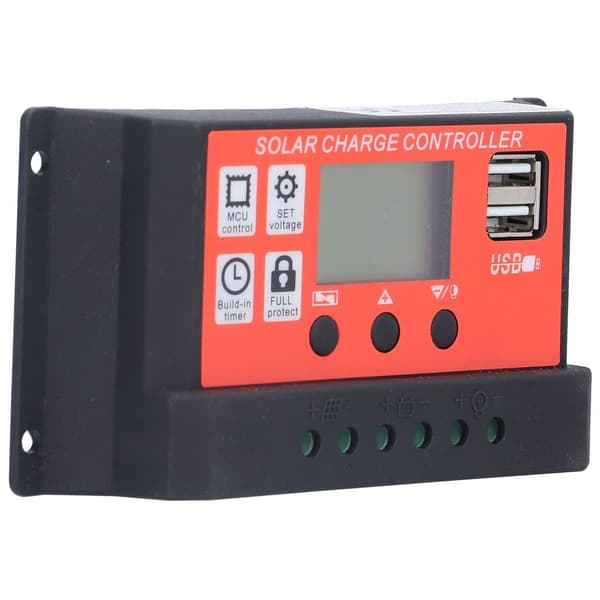 10A 12V/24V PWM LCD Solcelleladerkontroller KLB