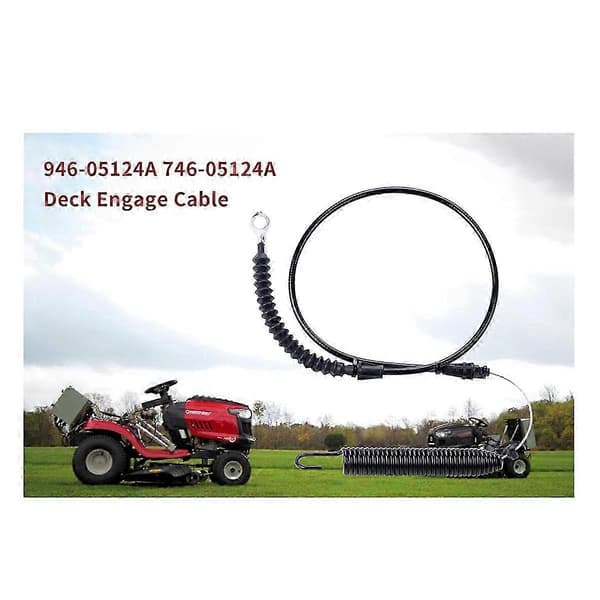Engageringskabel Modell 946-05124A/746-05124A för Craftsman och MTD-utrustning [DB]