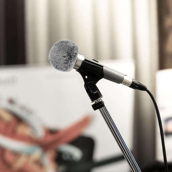 Furry Windshield Microphone Muff Soft Comfortable Artificial Fur Wind Protection Outdoor Audio Recordings