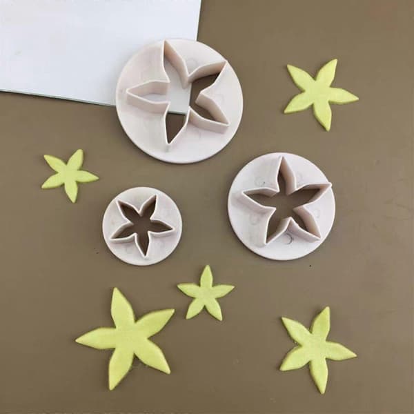 Fondant Molds Five-Pointed Star Shaped Cookie Cutter Fondant Cake Molds