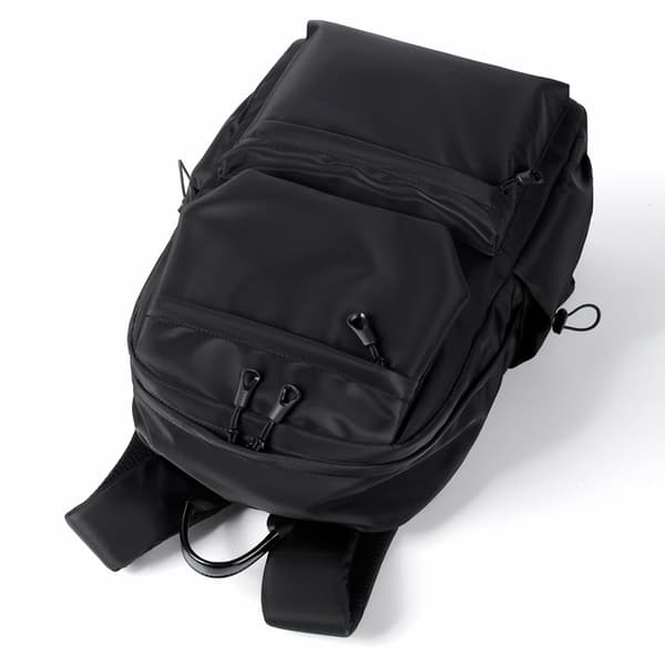 Shoulder Bag Student School Bag Large Capacity Travel Bag Leisure - Black