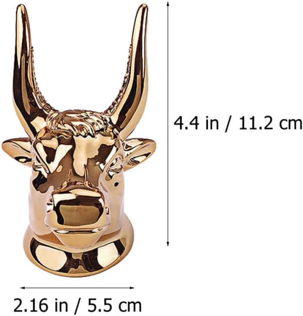 Gitarhenger Oksehode Veggfeste Holder Solid Stål Oppbevaringsholder