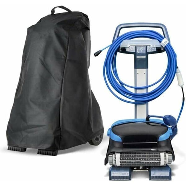 Protective Cover for Pool Cleaner, Dolphin Robotic Cover with Handle and Drawstring