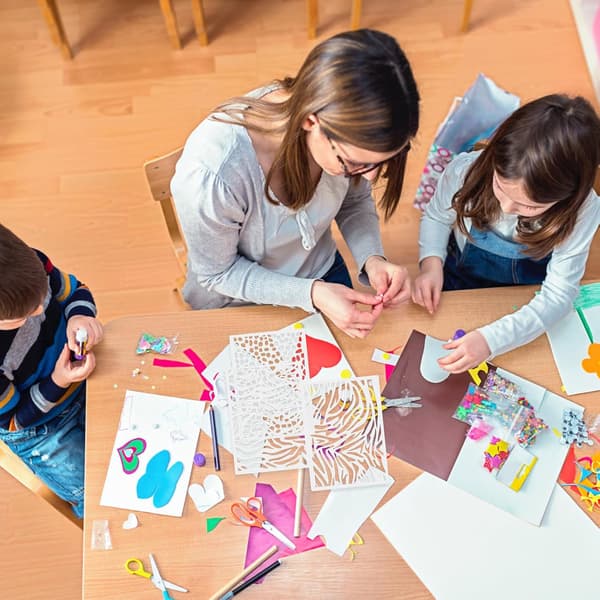 Leopard Print DIY Stencils Drawing Stencils for Boys and Girls Reusable Washable Painting Tools