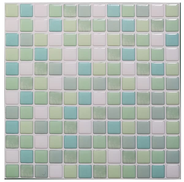 YJC0003-3D Mosaikkfliser Lim Vegg Vanntett Selvklebende Ti