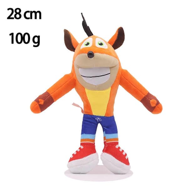Crash Bandicoot Plyschleksak Docka Halloween Julklapp B_tfrf B B