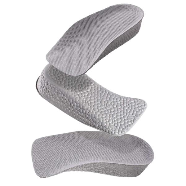 Comfortable Get Longer Sole Boost - Shoe Insoles for Increased Height 3.5 cm White white