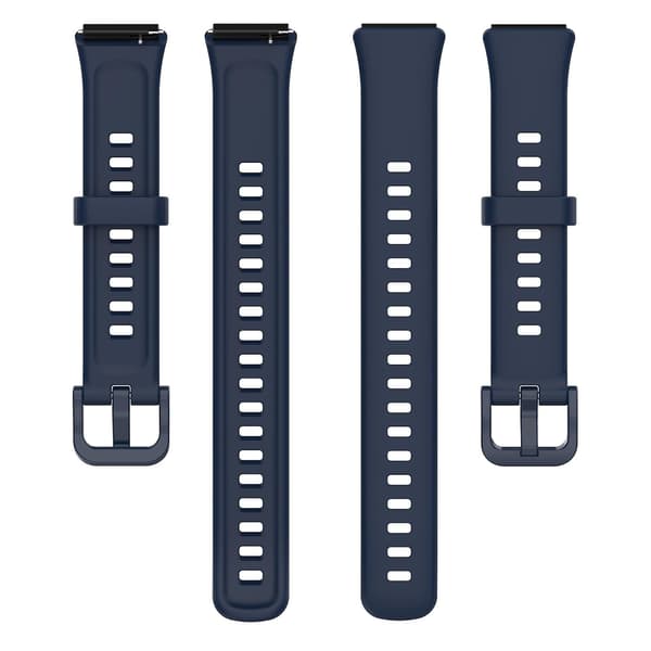 Bedst sælgende silikonerem kompatibel med Huawei Band 7 Mørkeblå Dark blue