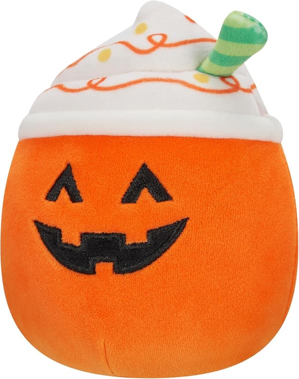 7,5 tuuman Lester Green Jack-O'-Lantern Latte - Suuri erittäin pehmeä pehmolelu
