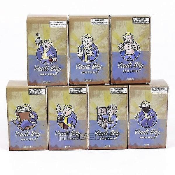 Fallout Vault Boy bobblehead PVC actionfigur, 7 stiler (FMY)