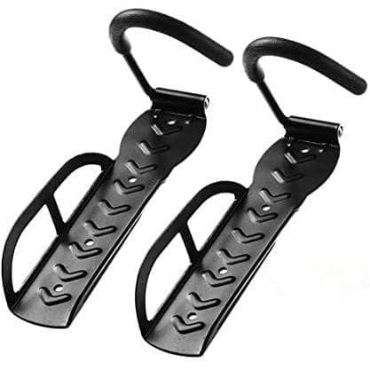 Cykelställ, förvaringsställ för hemmagarage, jämförelsemonterad hängkrok, 2-pack