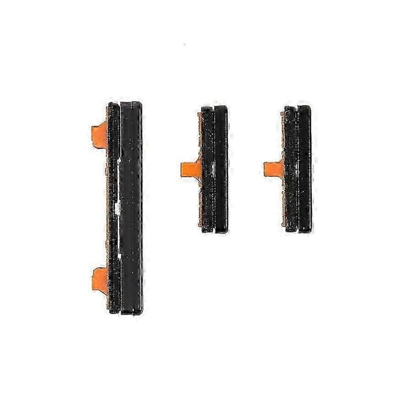 3 st/förpackning OEM Sidoknappar Set (utan logotyp) för Samsung Galaxy S9 G960/S9+